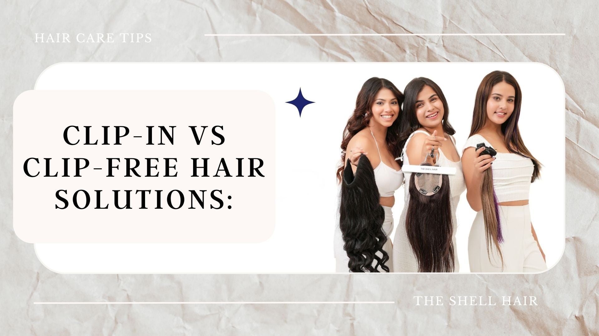 Clip in vs clip less hair extensions for women online