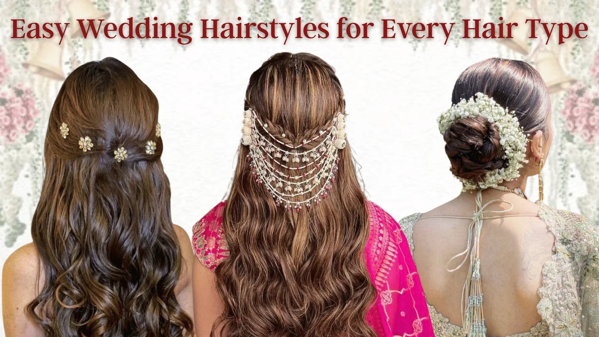 Trendy wedding hairstyle for women