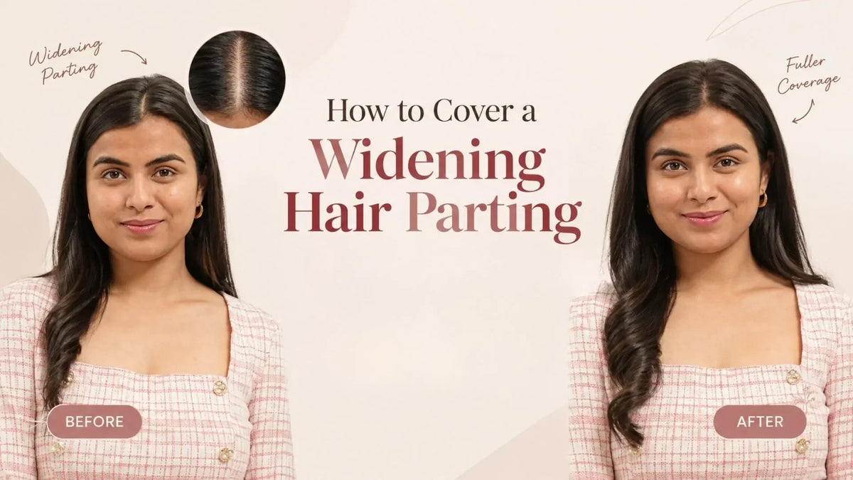 How to Cover a Widening Hair Parting