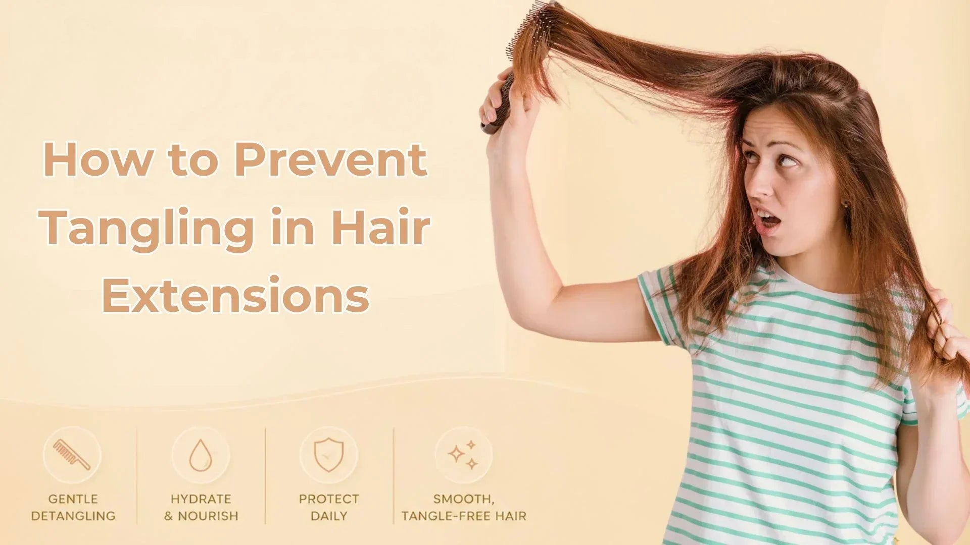 How to prevent hair tangling