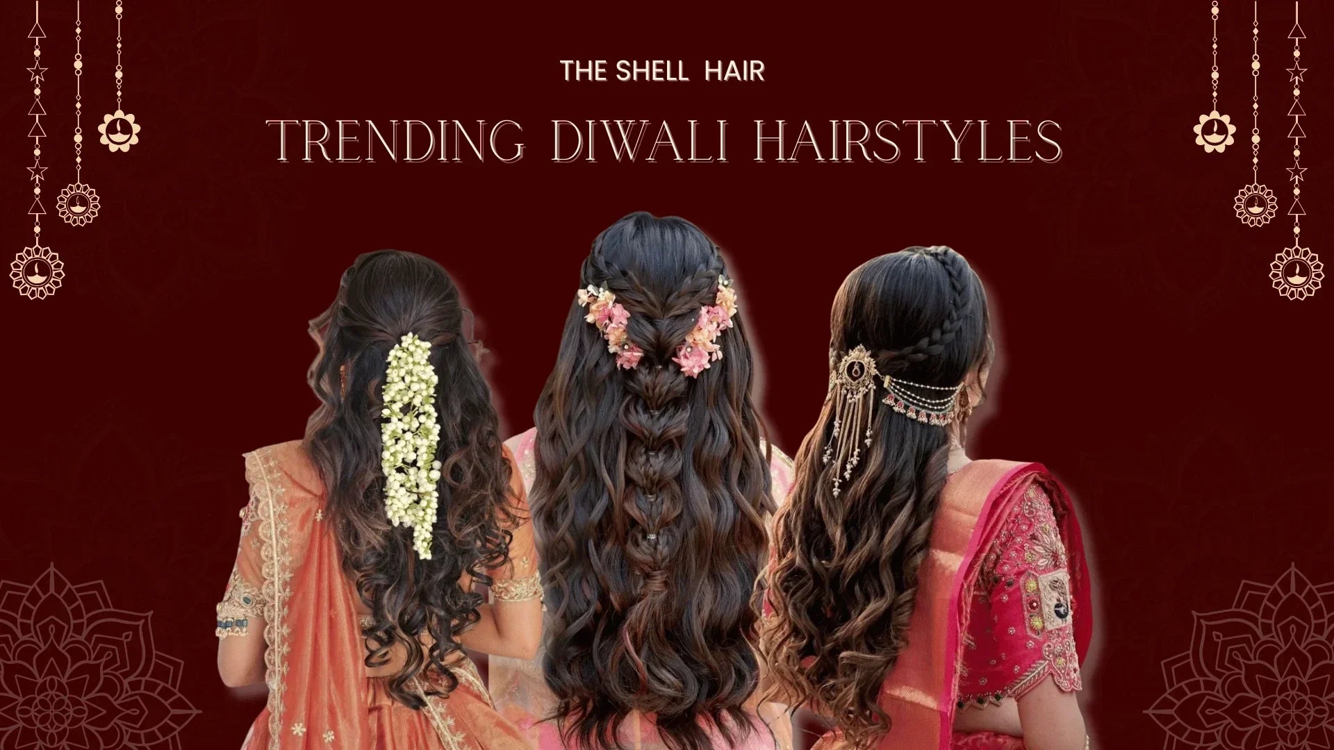 Trending hairstyles for Diwali