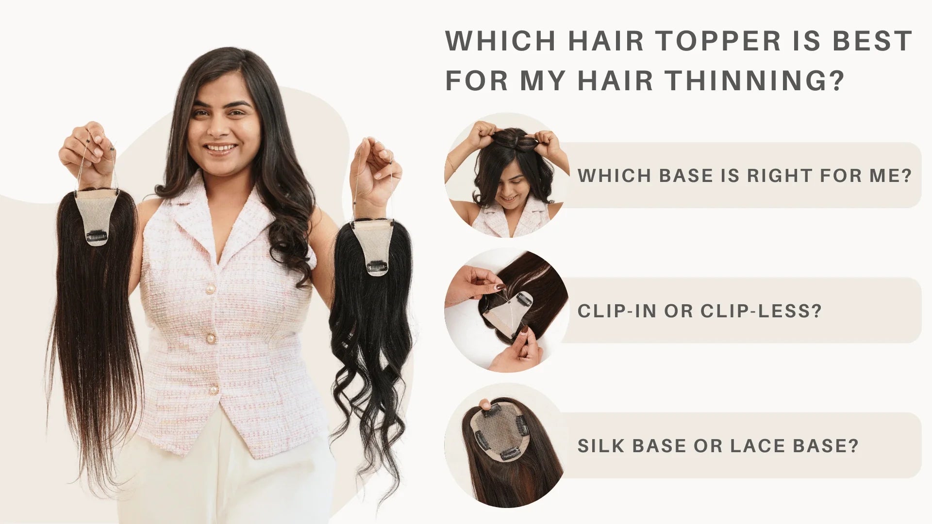 Best hair topper for hair thinning