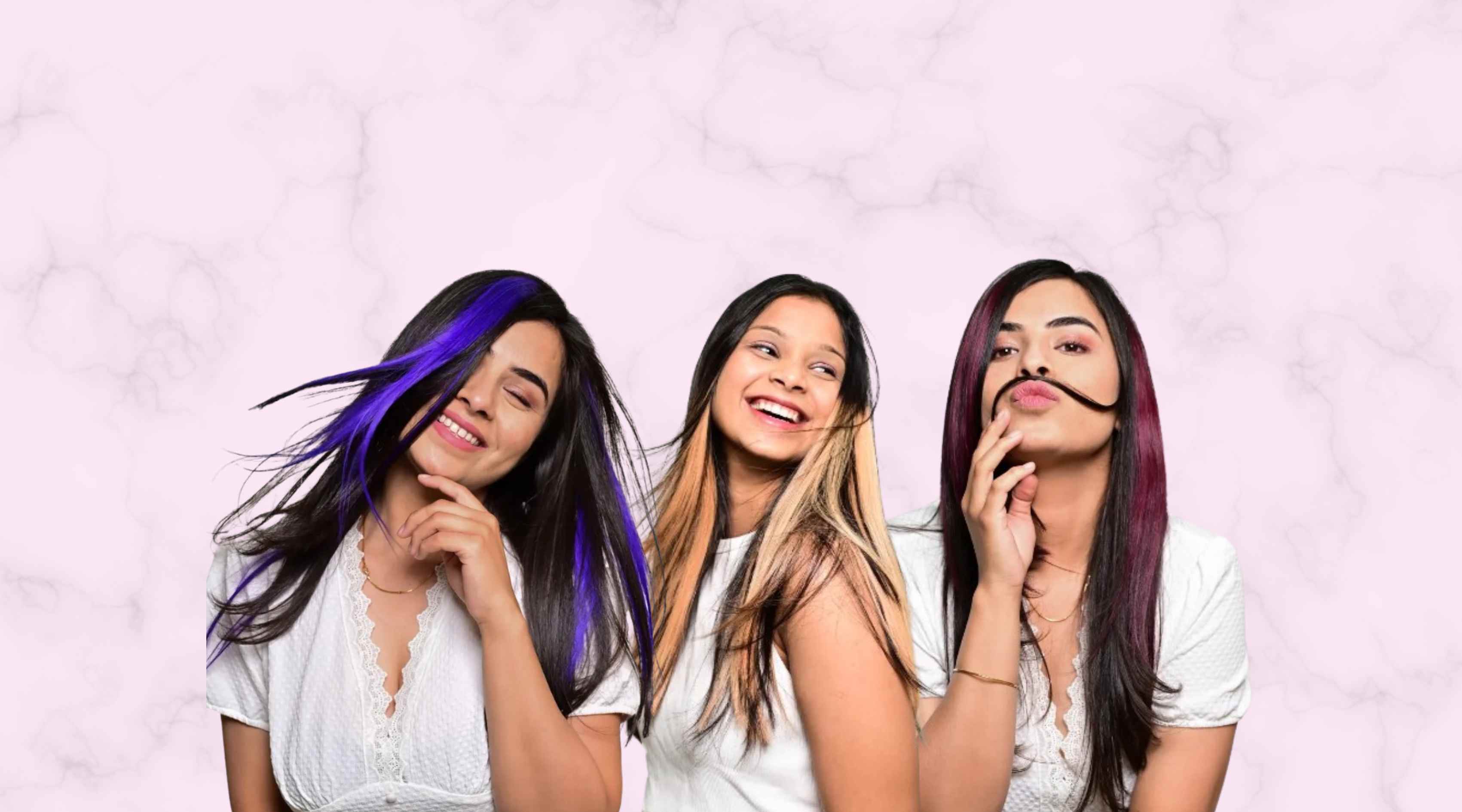 Shop colored hair extensions for women online