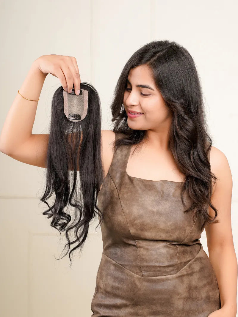 Shop Silk Hair Topper for girls and women