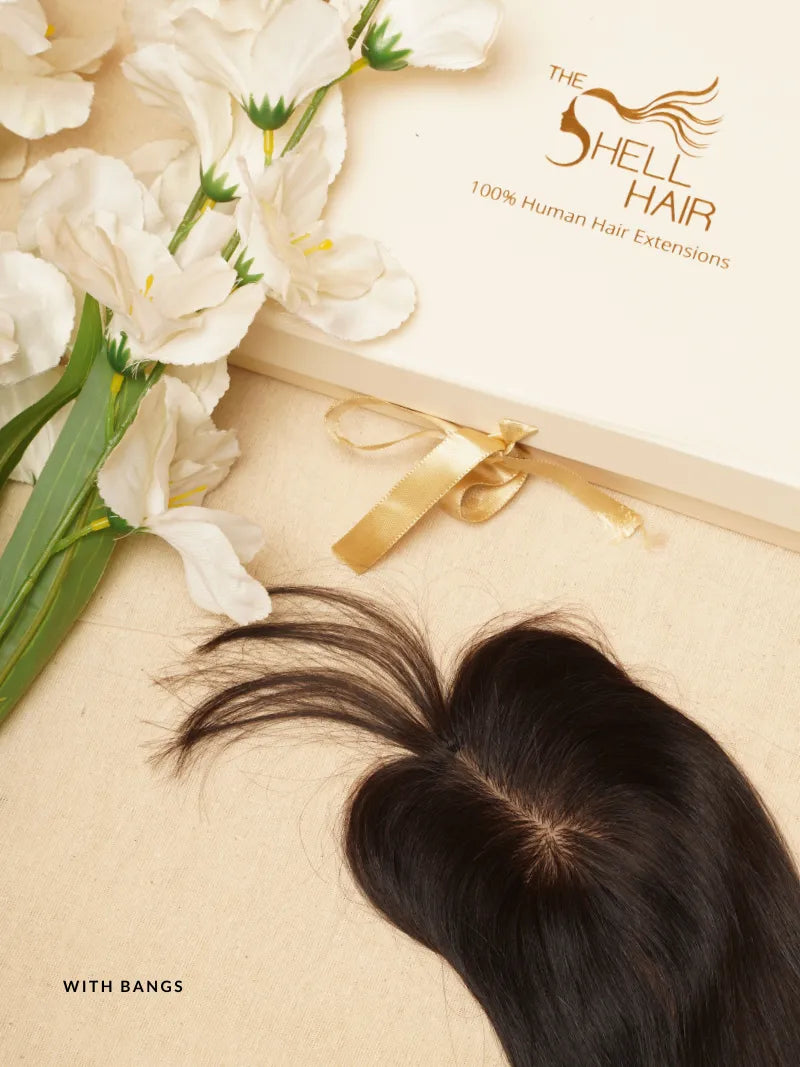 The Shell Hair human hair topper