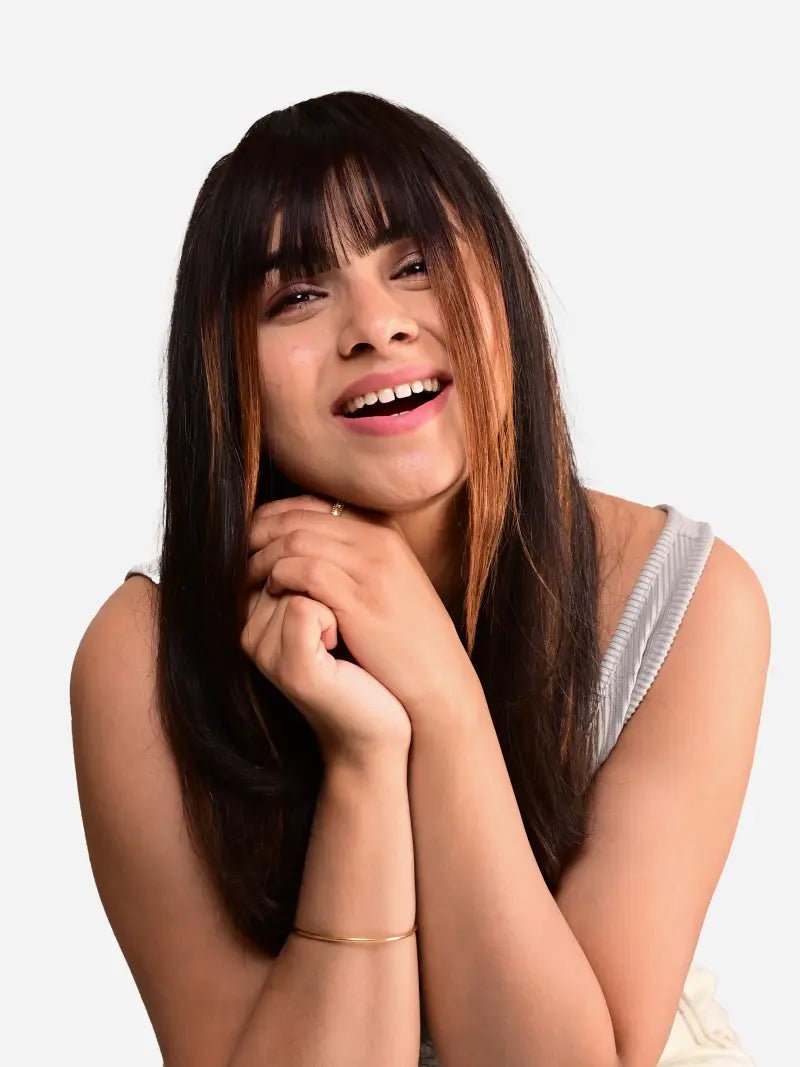 Fringes with highlights for women