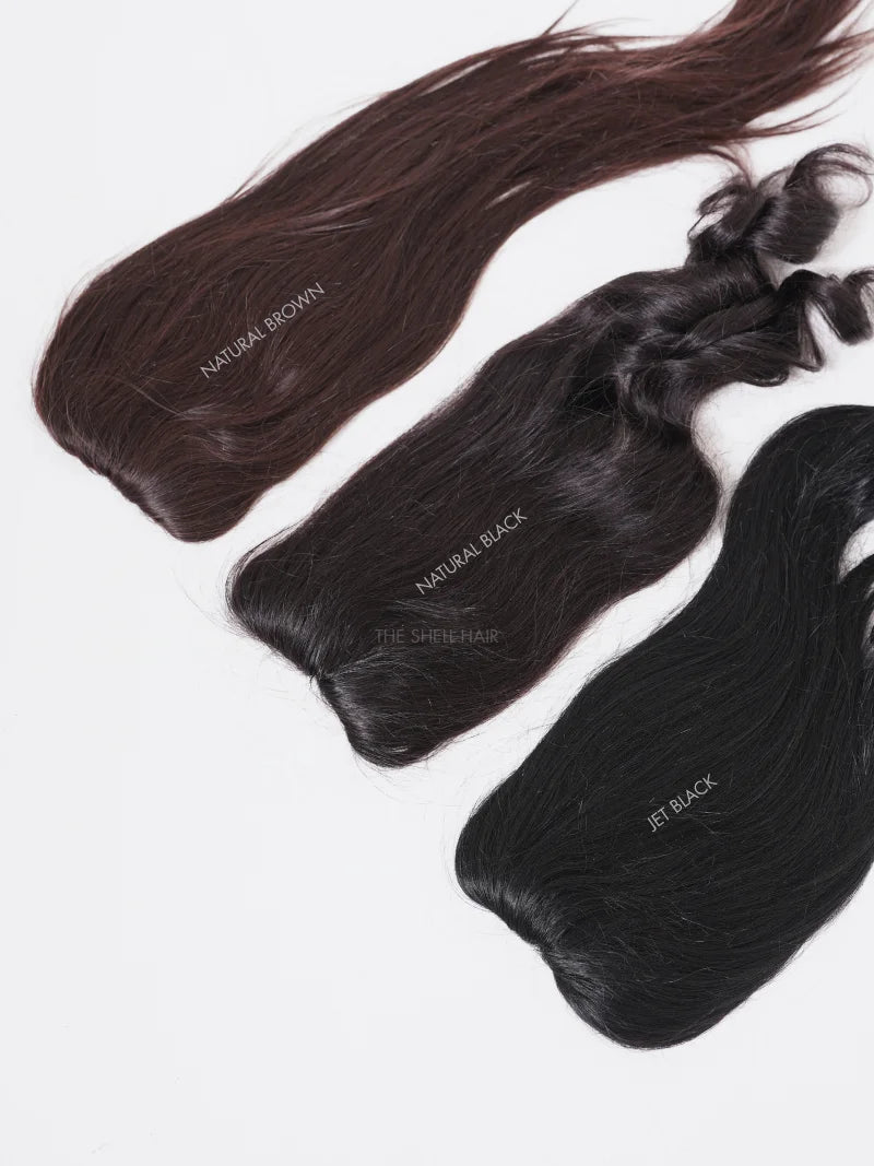 Buy black hair topper for women online, Buy 100% human hair extensions for women near me, Shop natural looking hair topper for women online, Buy crown hair topper for women online