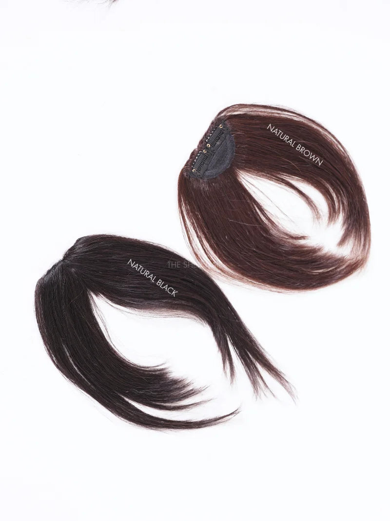 Clip in hair extensions for women, Buy best curtain bangs extensions for girls and women online