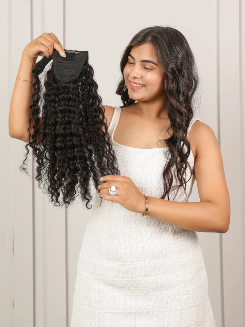 curly ponytail hair extension, human hair curly ponytail, curly clip in ponytail, curly hair ponytail extension, clip in ponytail curly hair, long curly ponytail extension, voluminous curly ponytail, ponytail extension for curly hair