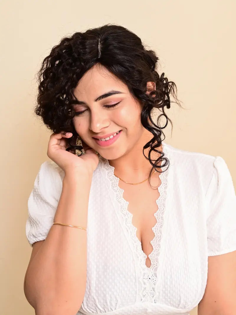 Best Curly invisible hair patch for ladies