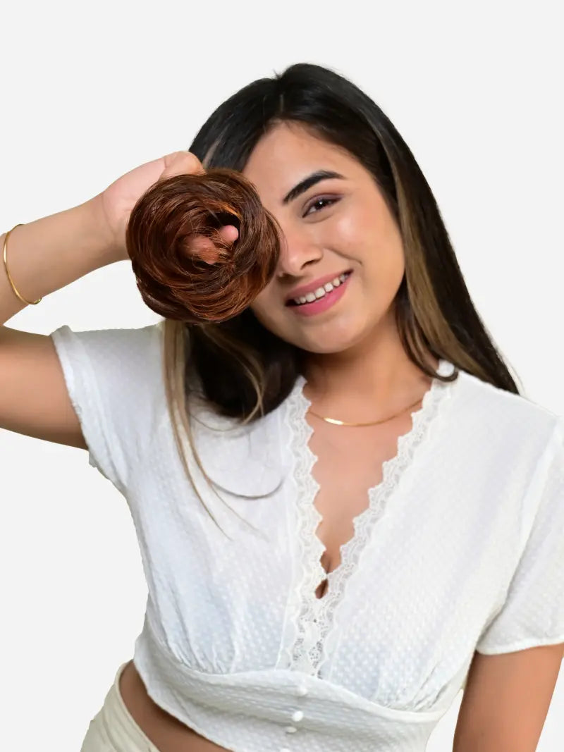 Shop donut bun scrunchie for women