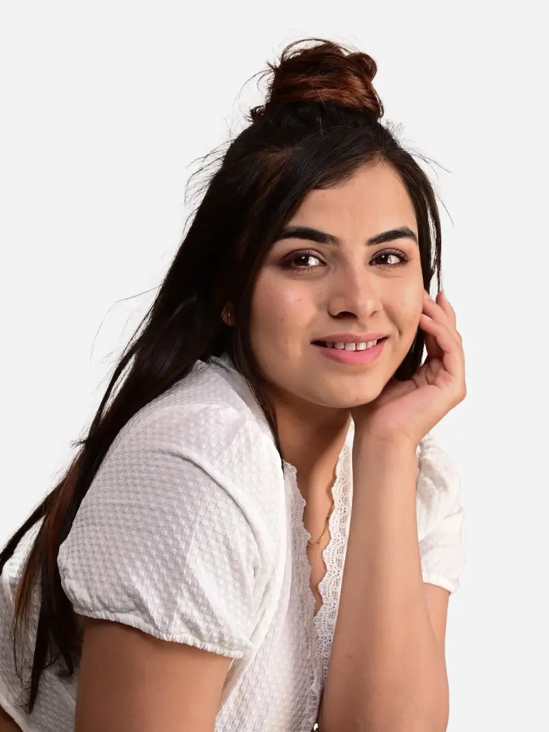 Buy 1 hair stop bun scrunchie online in India