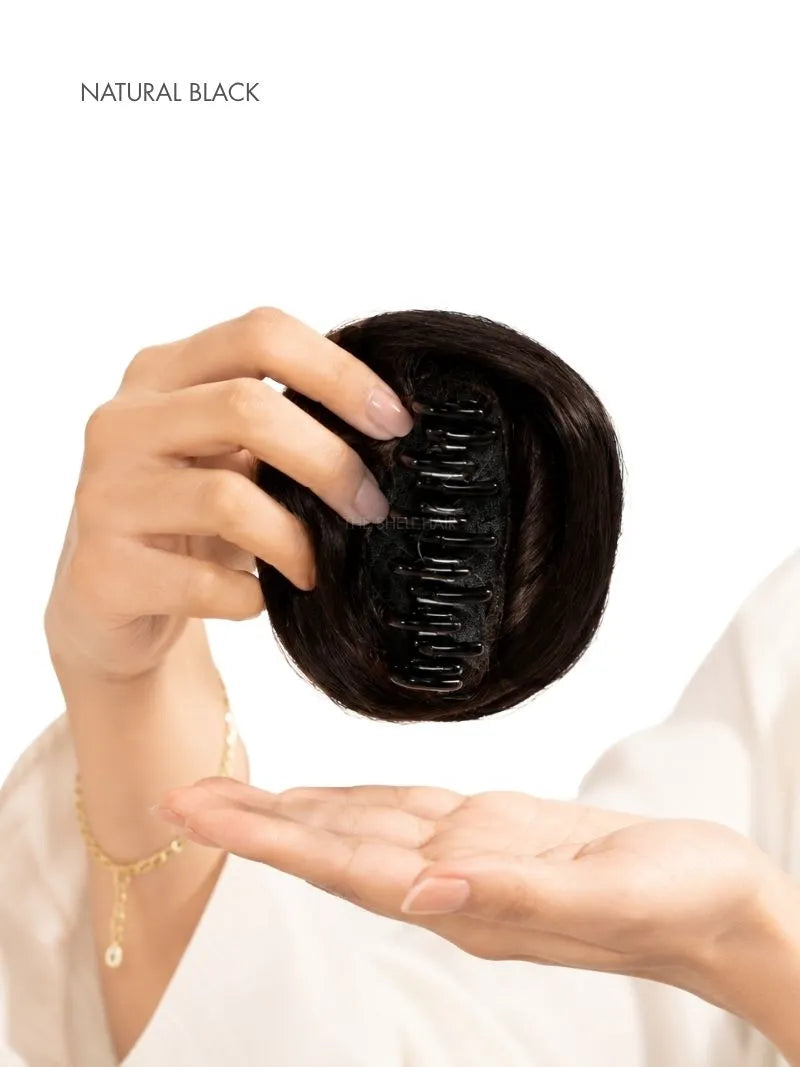best hair bun for women, unisex hair bun, instant hair bun, faux hair bun, real human hair bun, 100% human hair bon for women, buy instant hair bun for women