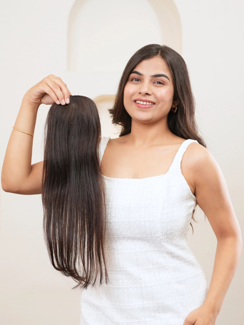 Buy hair topper for crown area thinning online