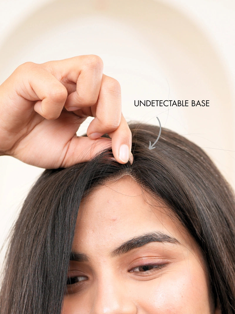 How to hide receding hairline
