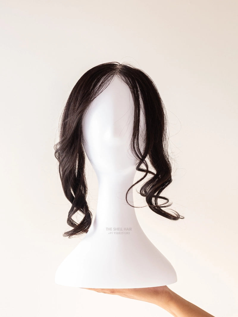 Shop front hairline topper for women