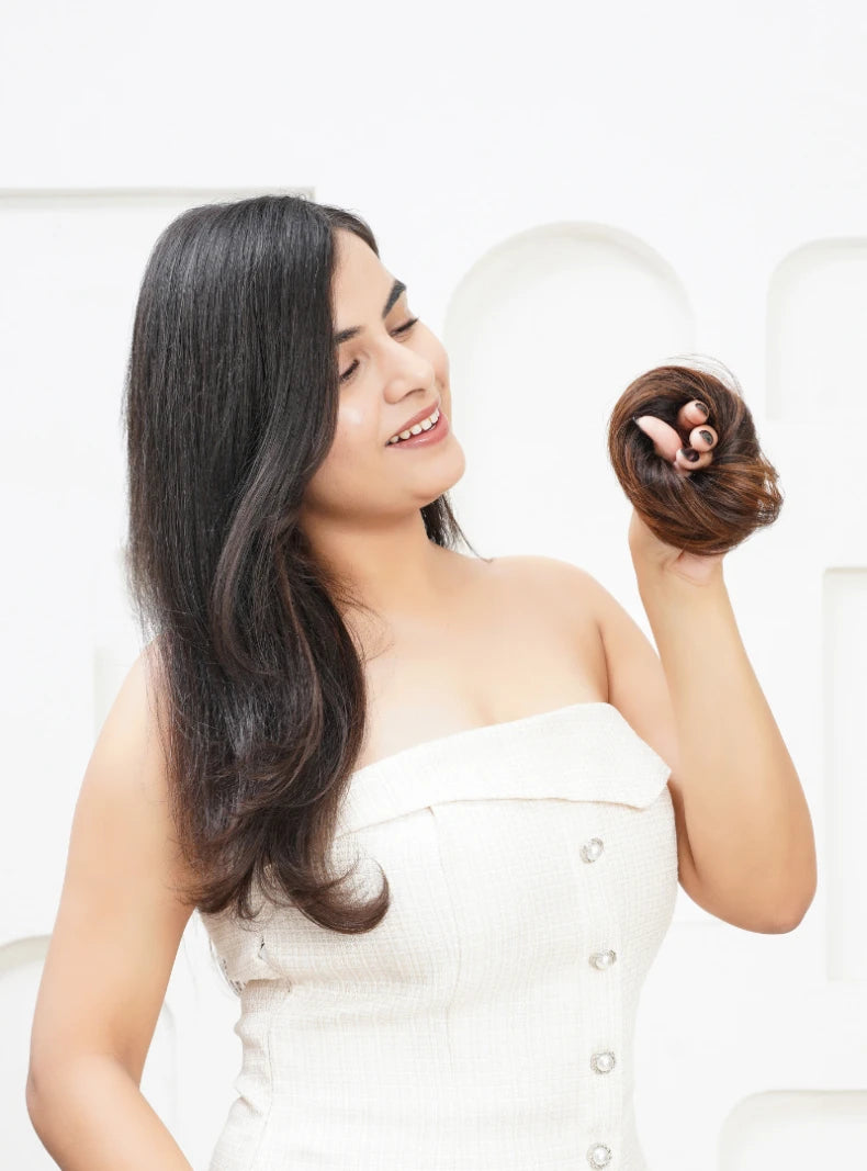Buy hairpiece bun for women online