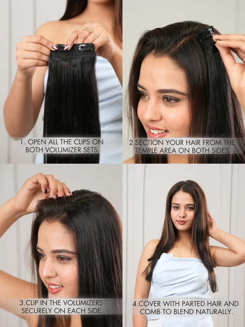 How to wear hair extensions