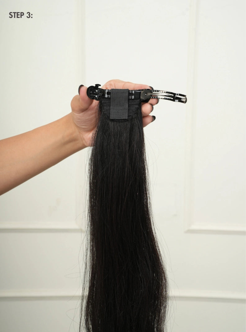 Clip-in ponytail extension near me