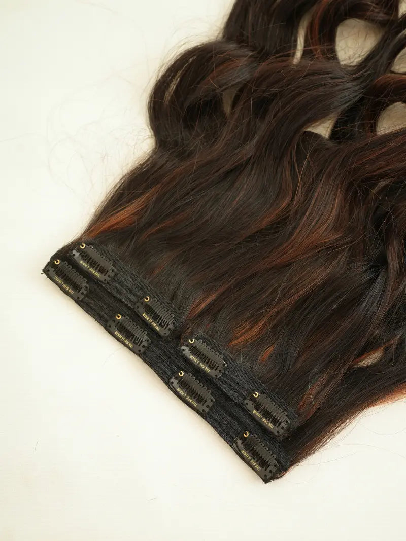 Last image of three set volumizers with highlights for women