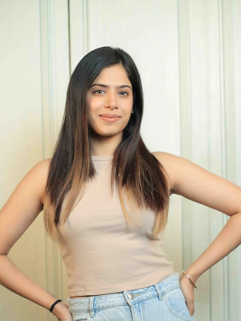 Shop seven set Clip in hair extensions with highlights