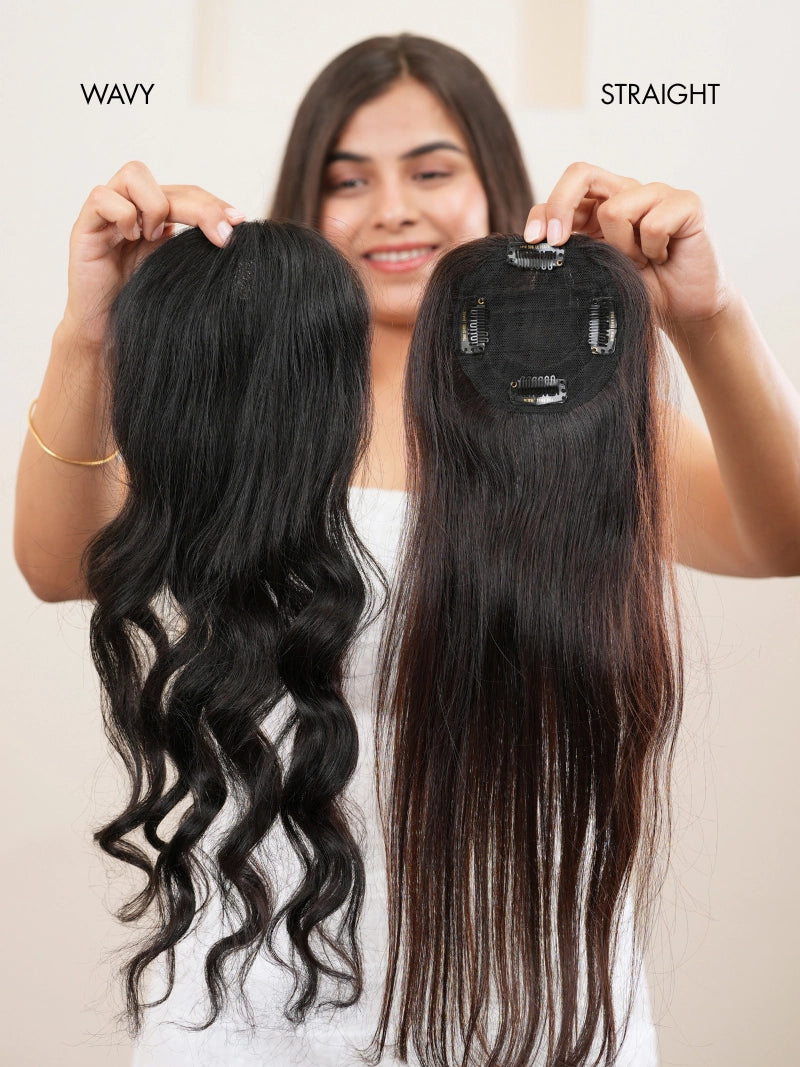 Backcomb hair topper for women online