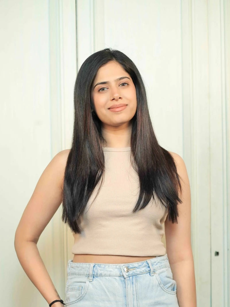 Buy two set hair extensions - straight texture
