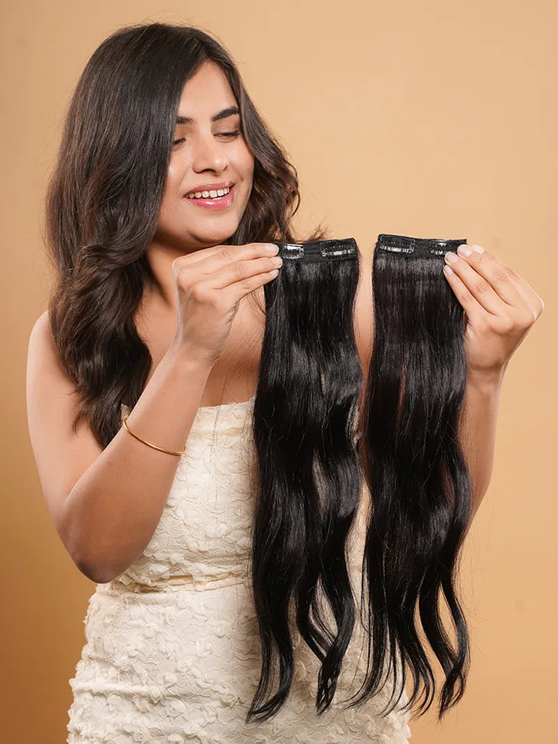 Shop wavy clip in volumizers hair extensions for women
