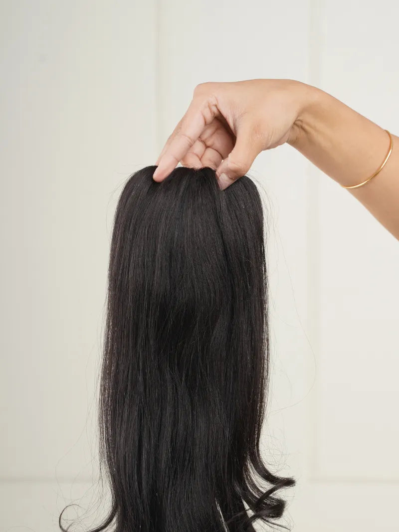 Buy backcombed hair topper for women