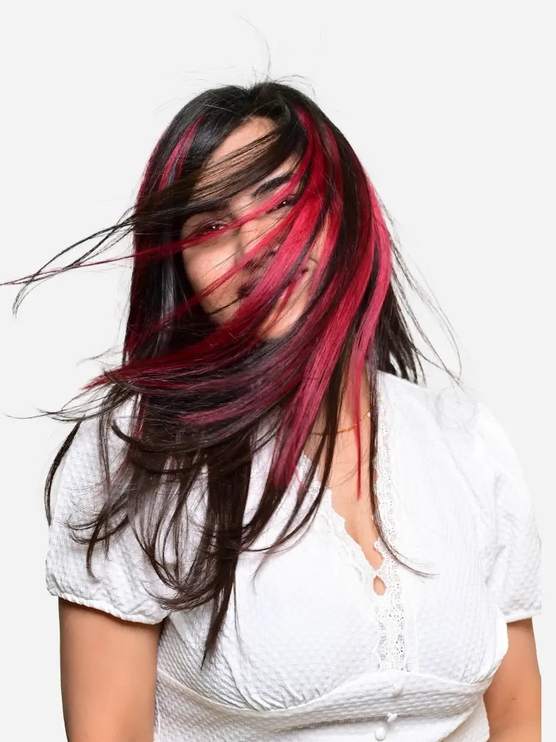 Shop Burgundy hair streaks online in India