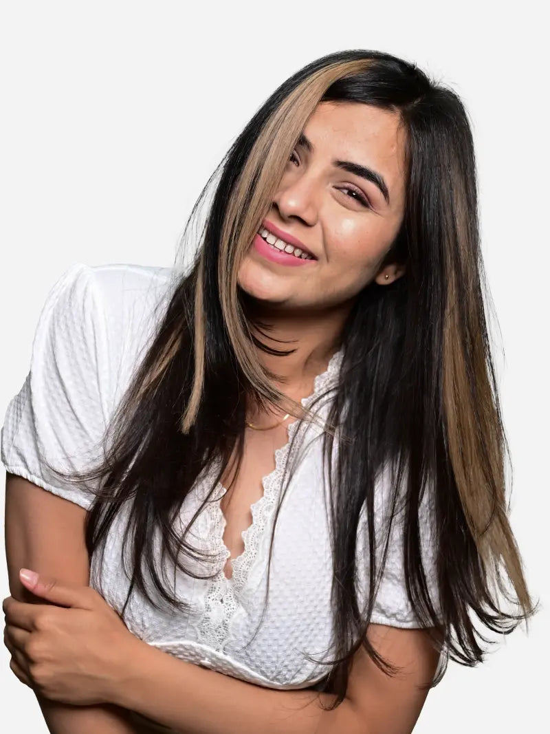 Shop brown streaks extensions