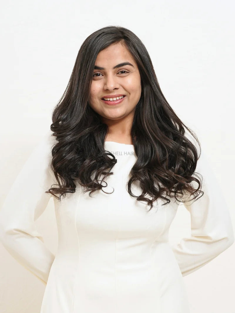 Buy clipless hair extensions for women online in India, Shop halo hair extensions for ladies near me, Buy clipless hair volumizer for women online, Shop halo extensions for thin hair