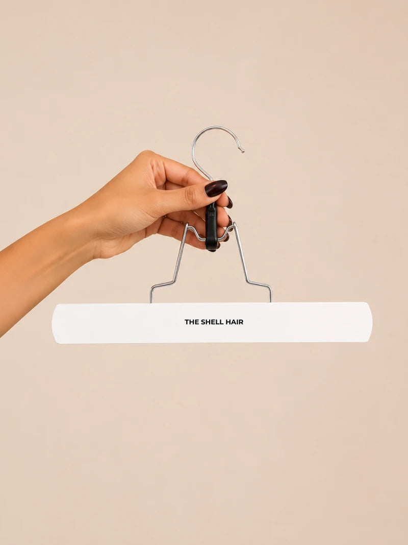 Buy hanger for extension online, Shop hair extension organizer, Buy hair extension storage bag online, Buy wig holder online