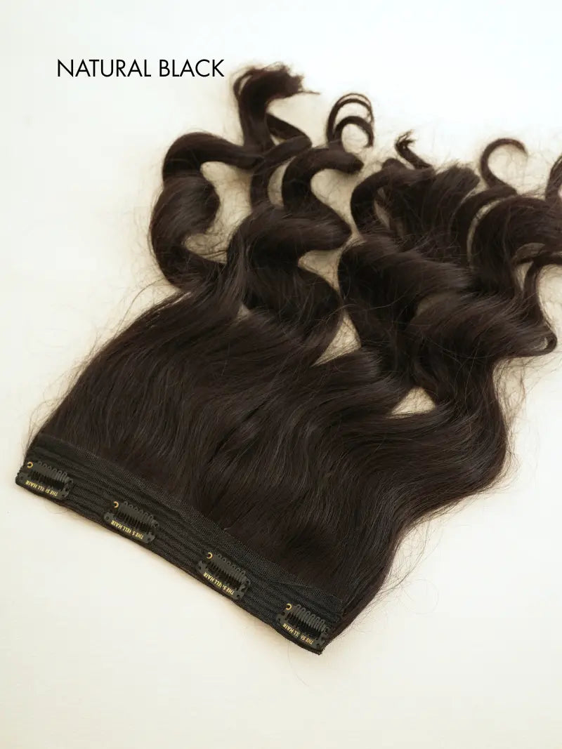 Best volumizer extensions for wavy hair in black color
