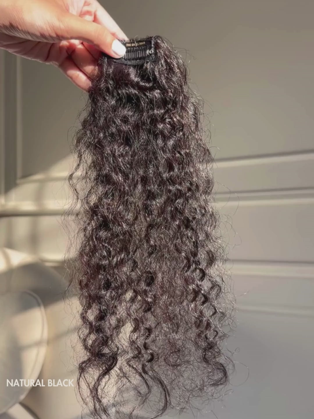 Cover up patch for curly hair
