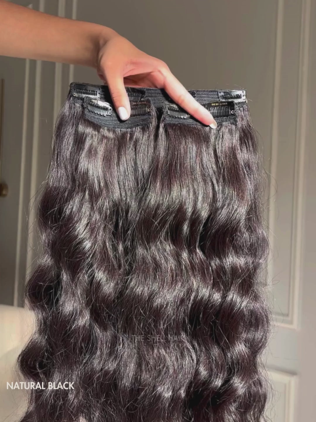 Buy voluminous hair extensions for wavy hair