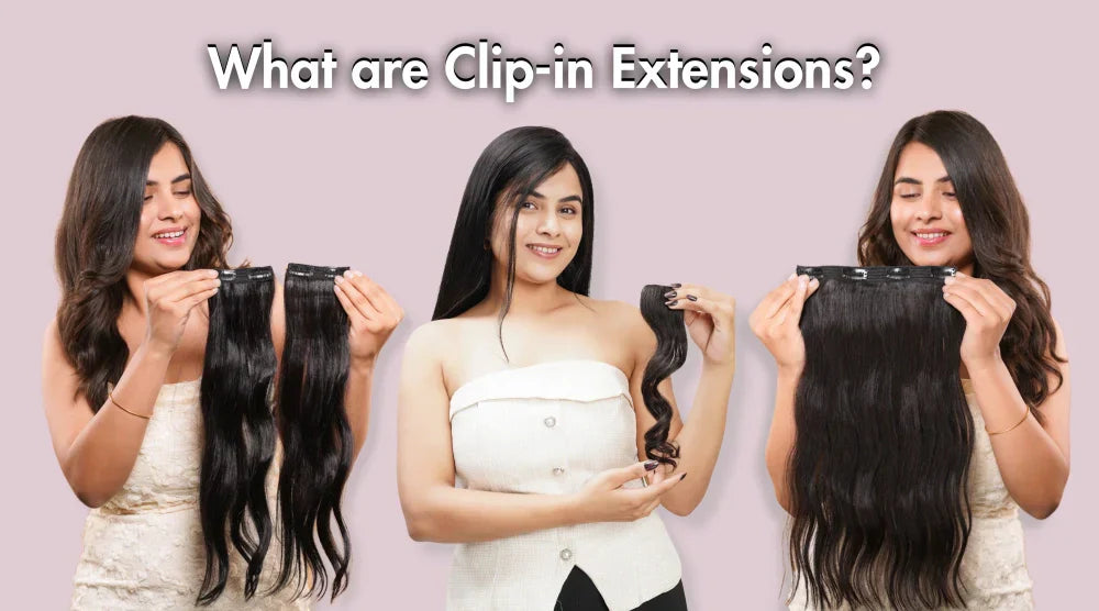 Shop hair extensions for women online in India