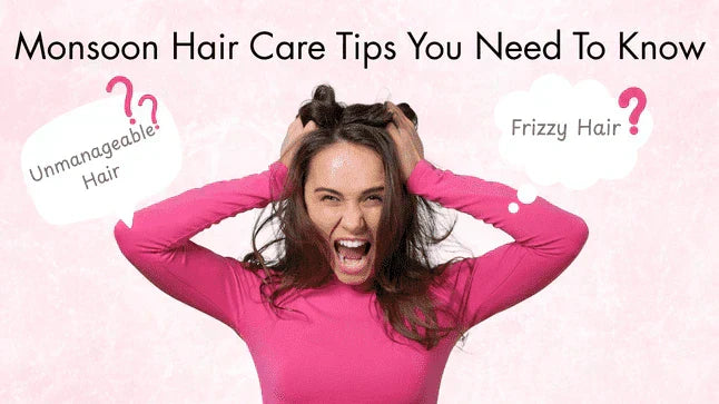 Monsoon hair care tips for frizzy hair