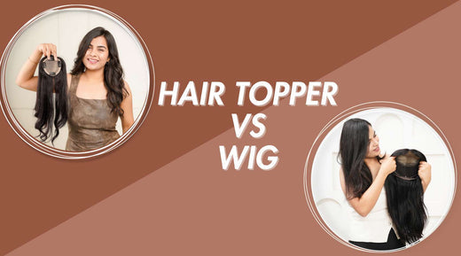 Difference between hair topper and wigs