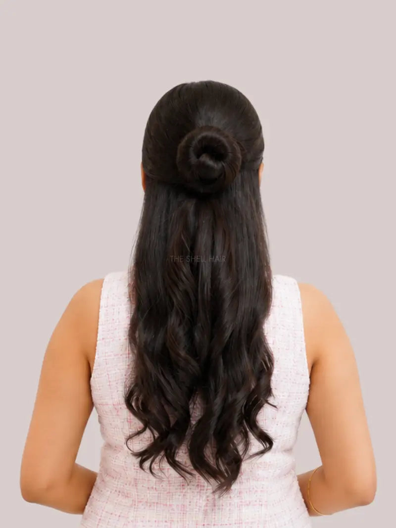 Clip on hair bun for women, faux hair bun, clip on bun, clip on hair bun, bun extensions, messy bun, clip on bun for ladies online, best hair bun for women, unisex hair bun, instant hair bun, real human hair bun, natural looking hair bun for women, faux bun, unisex bun
