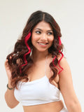 Burgundy Streaks