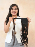 Clip In Ponytail - Wavy Texture