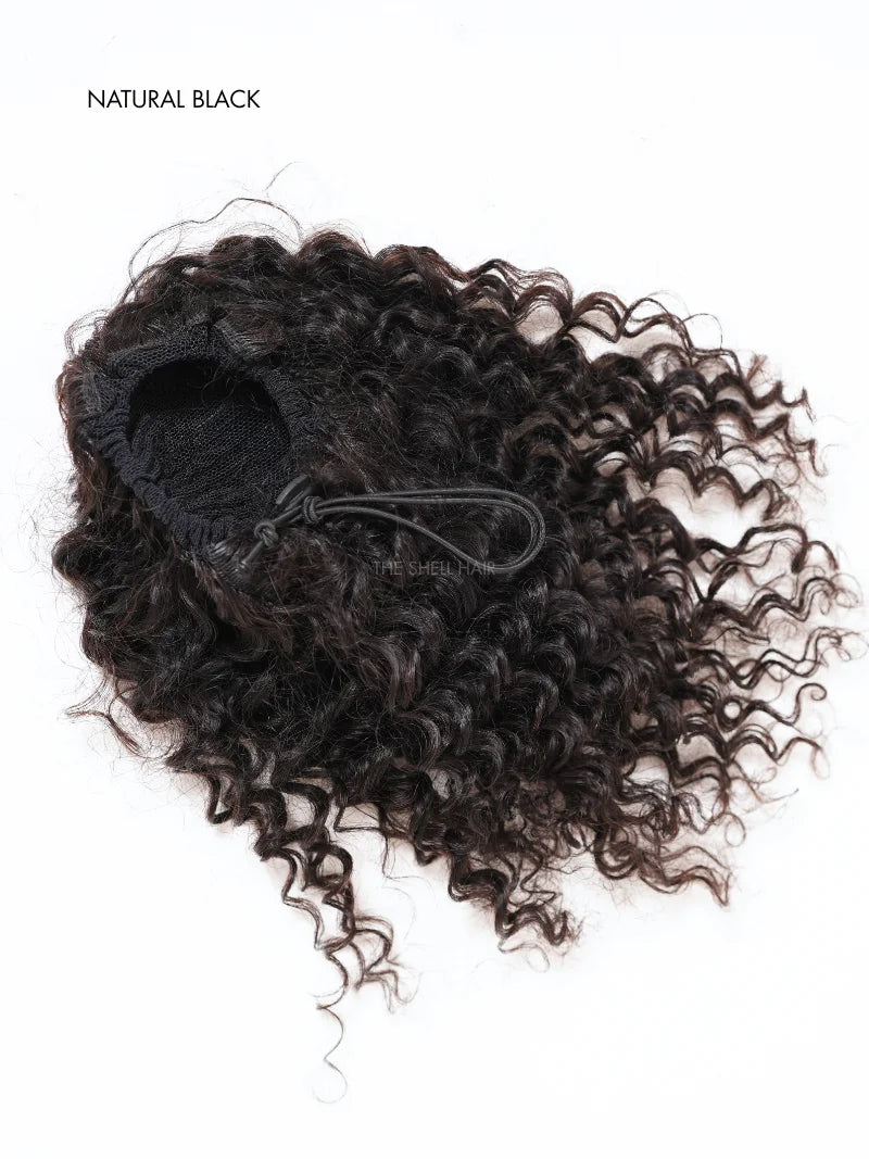 Buy curly clip in hair bun for ladies online, Shop curly clip in hair bun scrunchie near me, Buy hair bun scrunchie for ladies