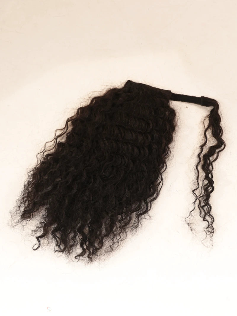 Buy Curly ponytail extension online, shop human hair curly ponytail, curly clip in ponytail, curly hair ponytail extension, clip in ponytail curly hair, long curly ponytail extension, voluminous curly
