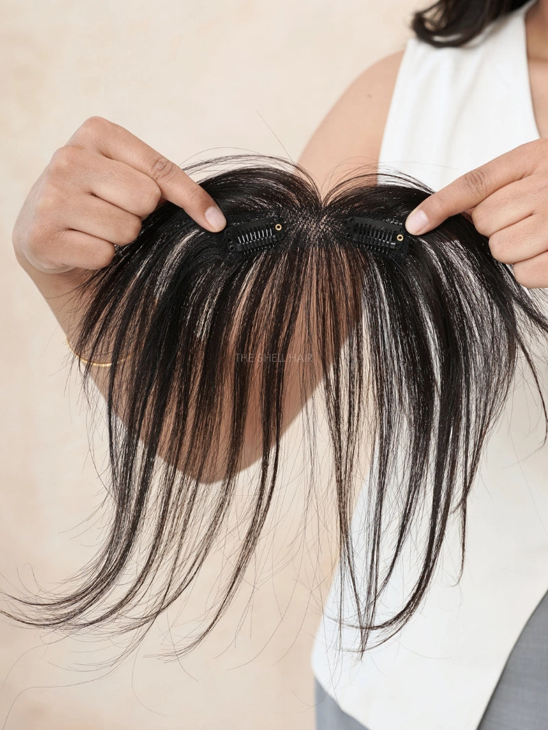 Shop receding hairline patch for ladies online, Buy forehead patch for women online, Buy front hair extensions for women online, Buy hair extensions for forehead bald spots online