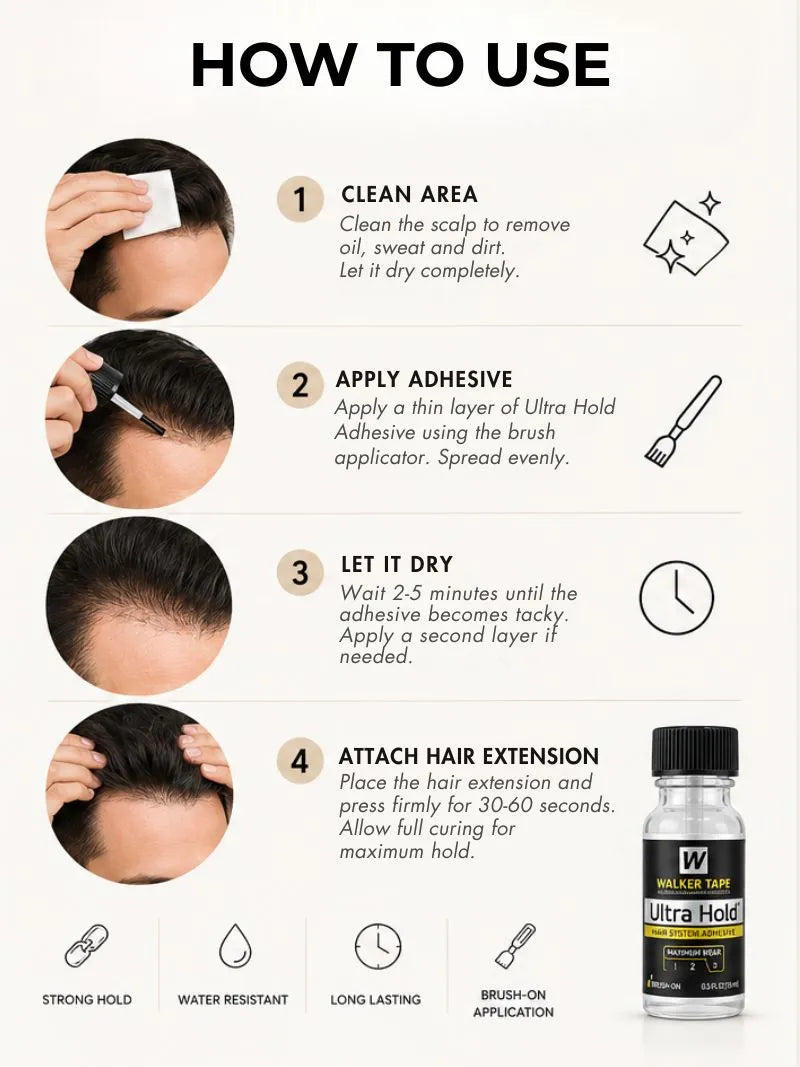 Glue for wig, hair patch glue, waterproof wig glue, wig adhesive, hair patch glue, wig for glue