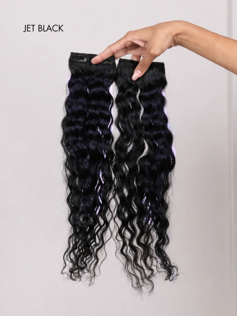 Buy hair patches for curly hair online, Shop curly hair volumizer for thin hair, Buy side hair extensions for thin hair online