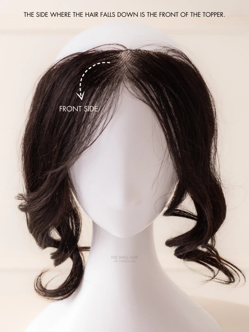 S Topper Halo Hairline Topper - Shop 100% Human Hair Toppers for Women Online