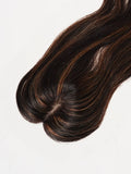 2.5x3.5 Silk Hair Topper With Highlights