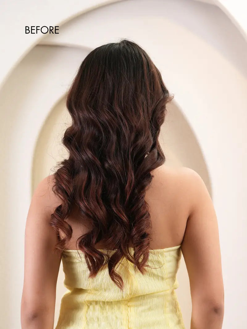 Buy seven set clip in human hair extensions online